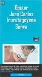 Mobile Screenshot of dermatologojuancarlosiruretagoyenasenra.com